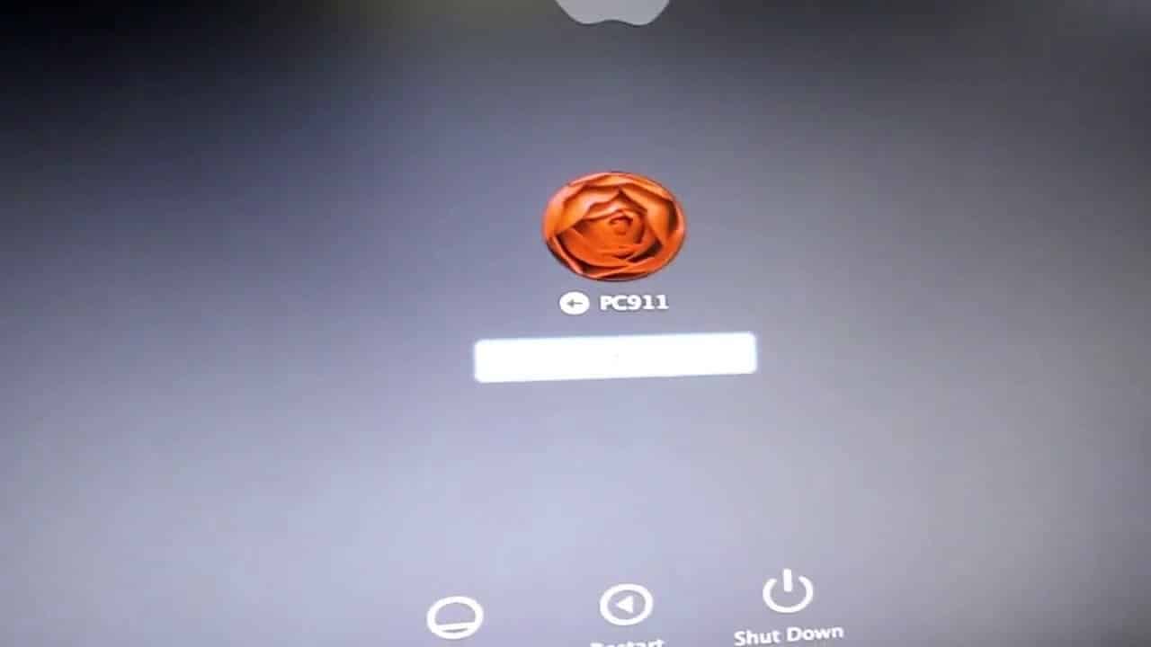 reset mac password