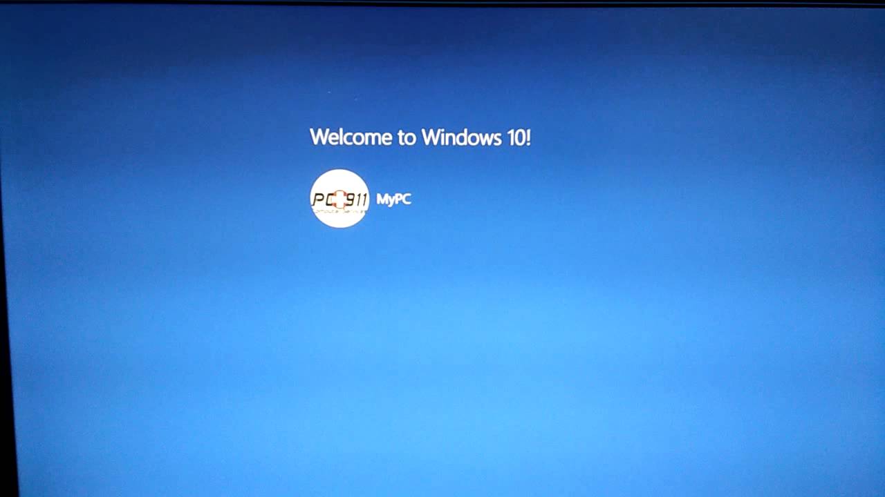 windows 10 installation