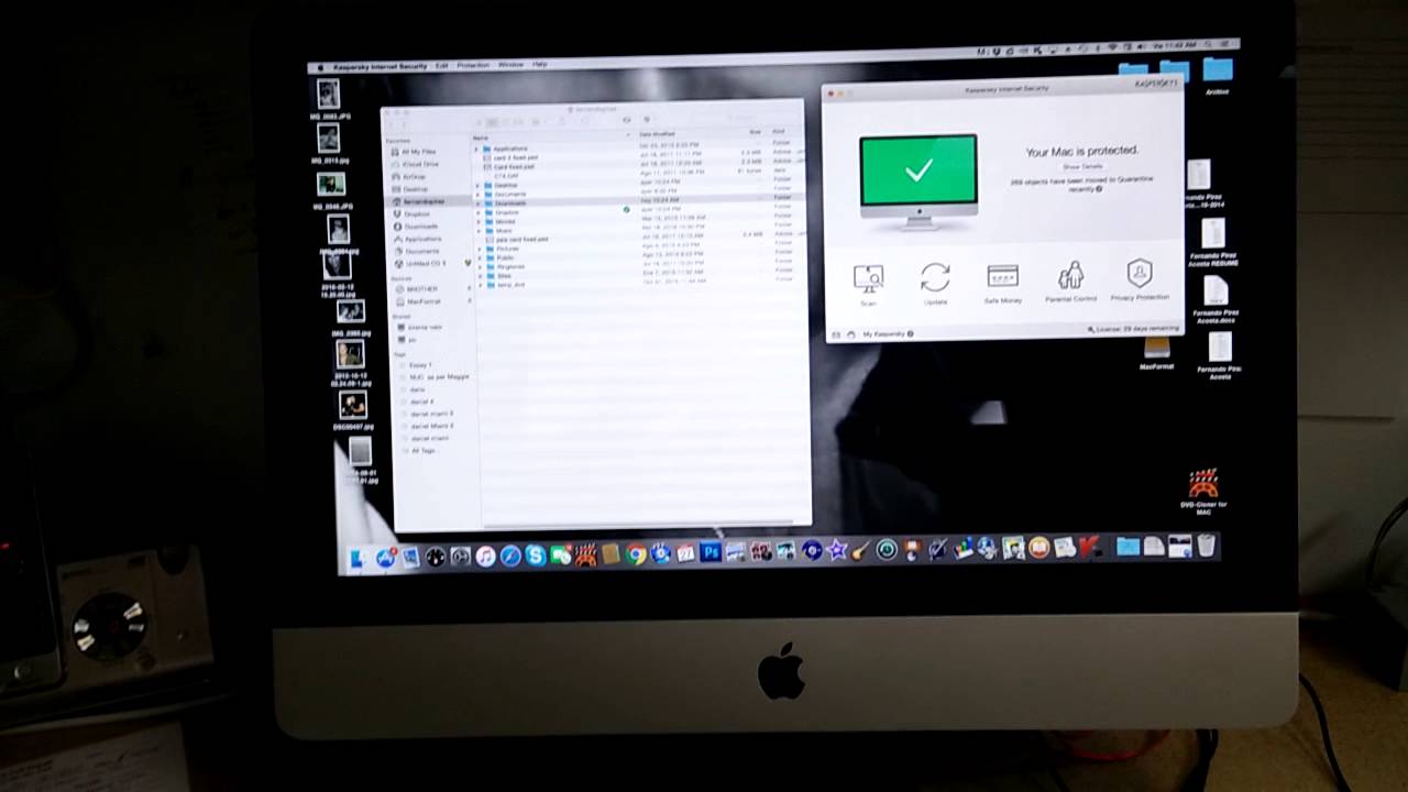 Removing malware from an iMac